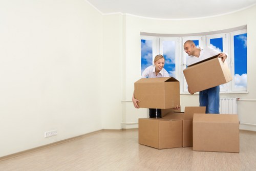 Secure and insured moving team transporting belongings safely