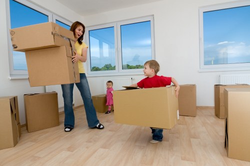 Professional movers handling student removals in Lambeth near shared housing