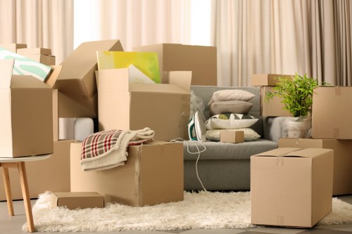 Secure final payment confirmation for removal services