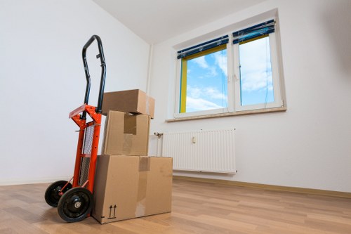 Encrypted payment processing for Lambeth removals
